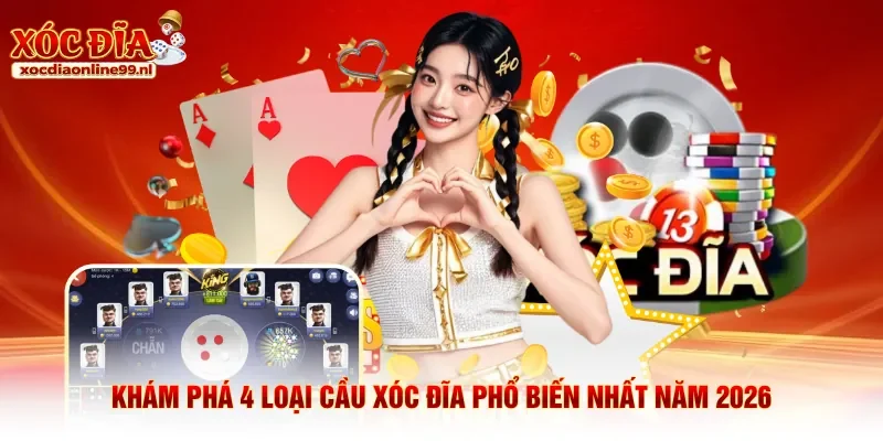 Cầu xóc đĩa phổ biến