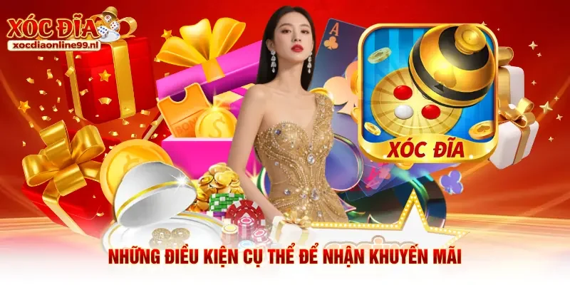 Những điều kiện cụ thể để nhận khuyến mãi